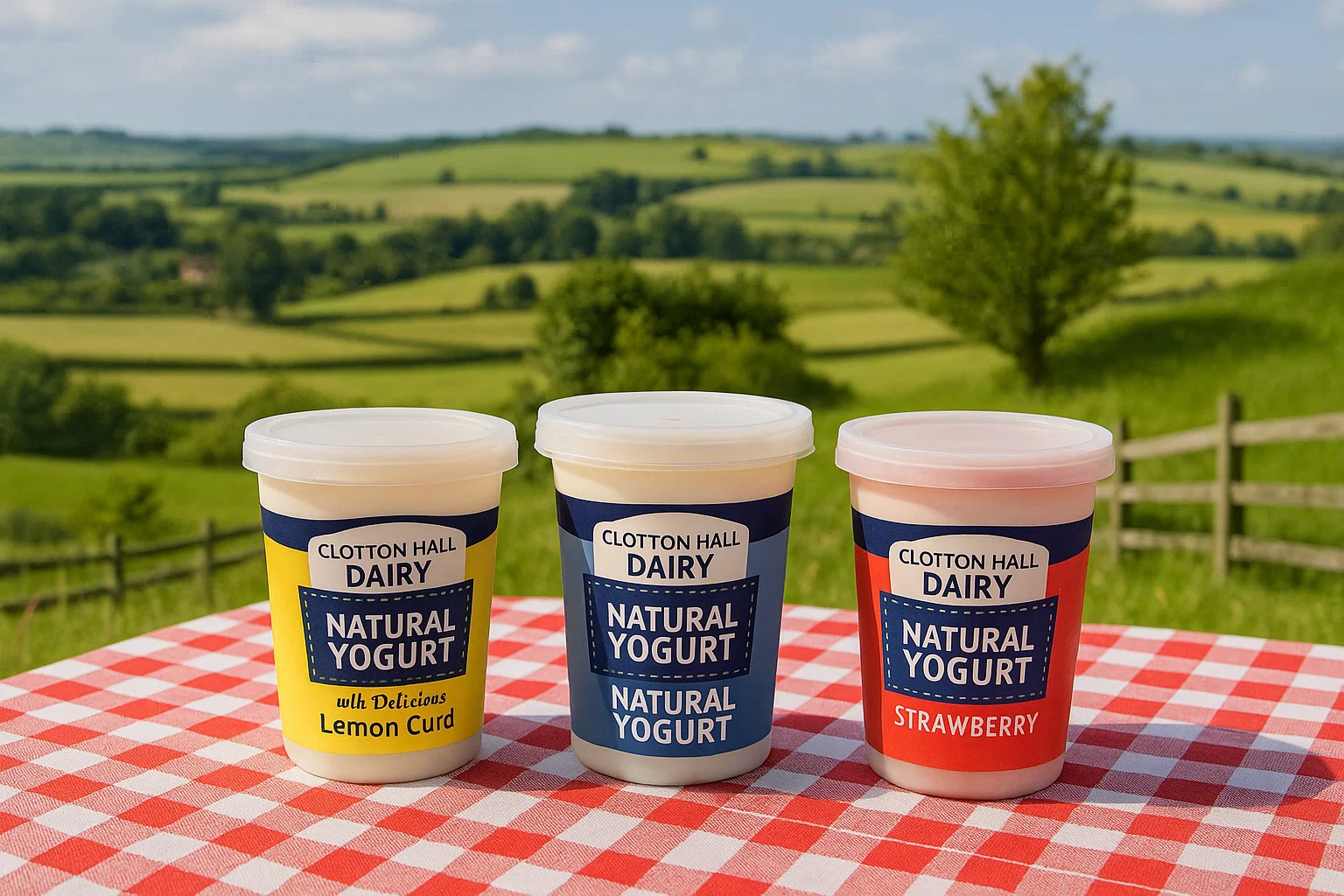 Clotton Hall Dairy Yoghurts At Westry Roberts