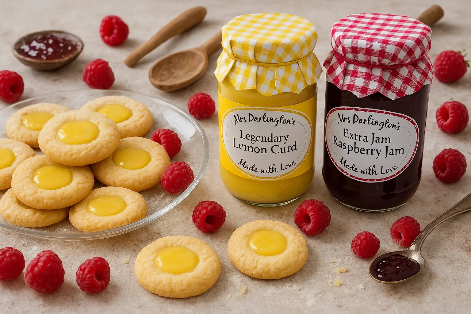  Mrs Darlington’s Jams and Preserves